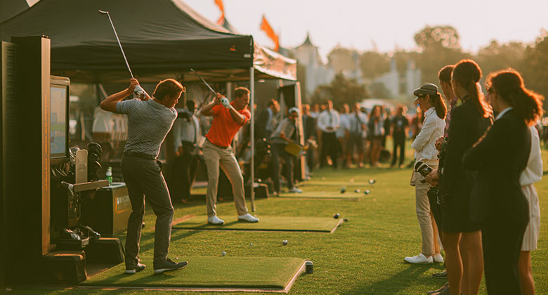Más Birdies, Activaciones BTL con Simuladores de Golf y Captación de Leads 